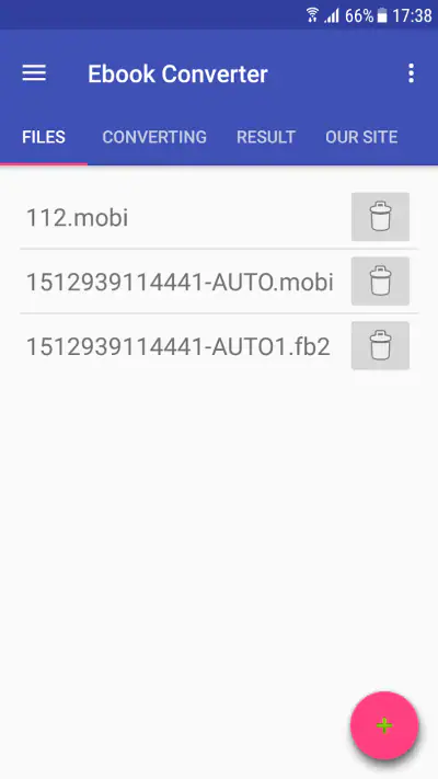 Ebook Converter screenshot 1