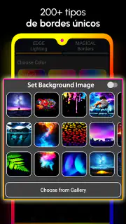 Iluminación de Borde screenshot 5