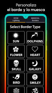 Iluminación de Borde screenshot 6