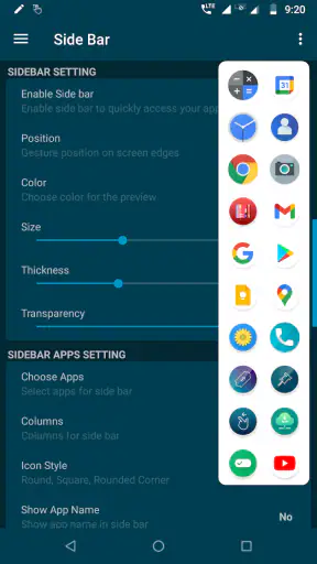 Edge Side Bar - App Shortcuts screenshot 1
