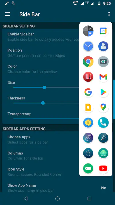 Edge Side Bar - App Shortcuts screenshot 1