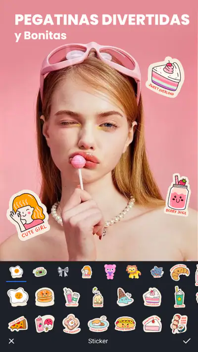 Editor de Fotos y Maquillaje screenshot 1