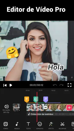 Editor de videos - Video.Guru screenshot 1
