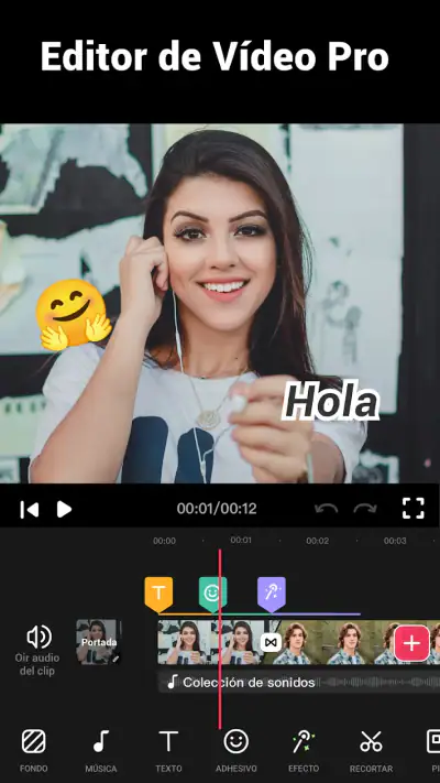 Editor de videos - Video.Guru screenshot 1