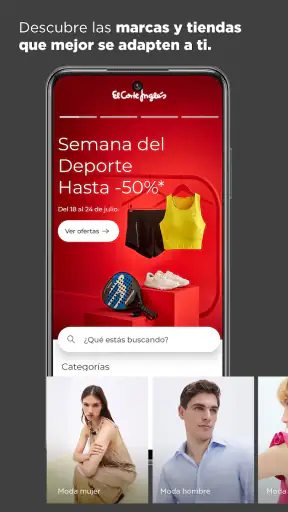 El Corte Inglés screenshot 1