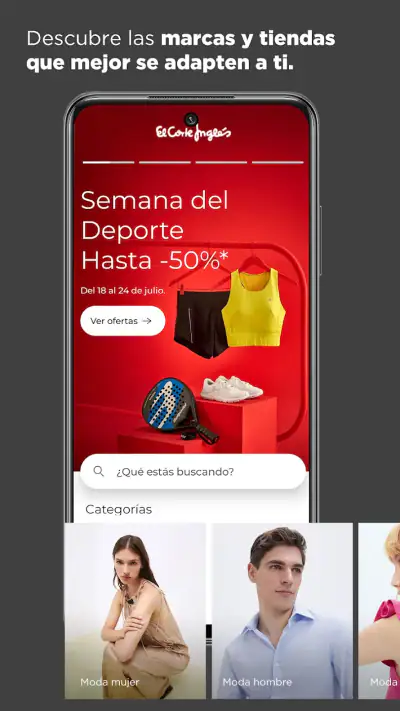 El Corte Inglés screenshot 1