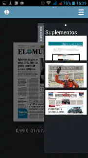 El Mundo Edición Impresa screenshot 3