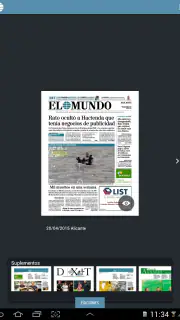 El Mundo Edición Impresa screenshot 7