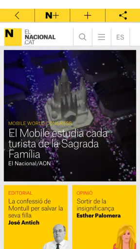 El Nacional.cat screenshot 1