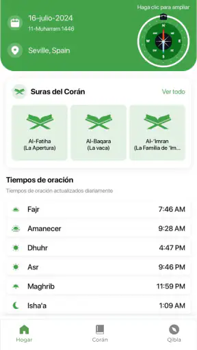 EL SAGRADO CORÁN, Español screenshot 1