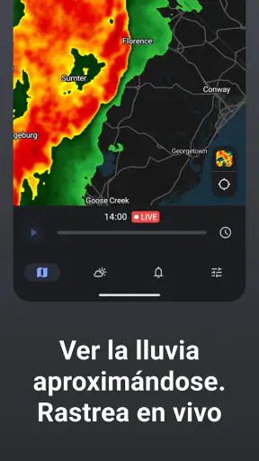 RainViewer: Radar meteo screenshot 1