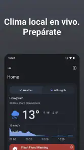 RainViewer: Radar meteo screenshot