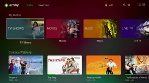 Emby for Android TV screenshot 1