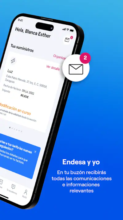 Endesa Clientes, luz y gas screenshot 1