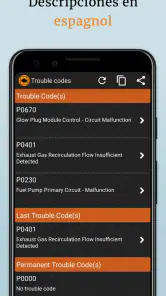 EOBD Facile - OBD2 Car Scanner screenshot