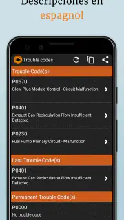 EOBD Facile - OBD2 Car Scanner screenshot 5