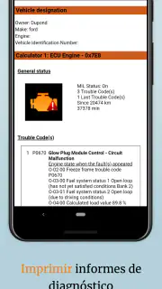 EOBD Facile - OBD2 Car Scanner screenshot 8