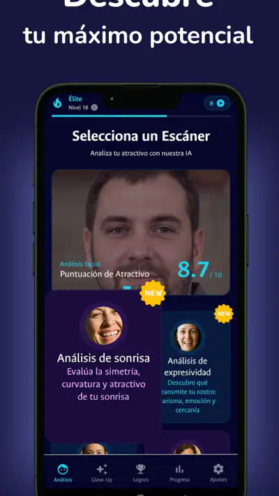 ¿Eres Atractivo? Escáner IA screenshot 1