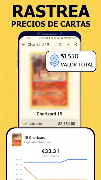 Escáner de cartas - Pokechart screenshot 1