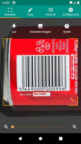Escáner QR y de barras screenshot