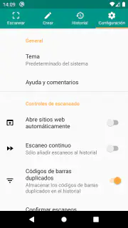Escáner QR y de barras screenshot 8