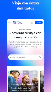 eSimFLAG: eSIM para viajar screenshot 1