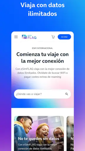 eSimFLAG: eSIM para viajar screenshot 1