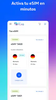 eSimFLAG: eSIM para viajar screenshot 3
