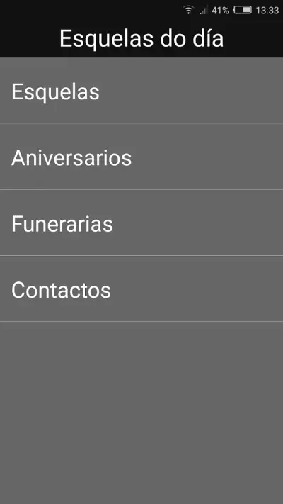 Esquelas do Día screenshot 1
