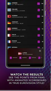 Europarty: Ranking Eurovision screenshot 2