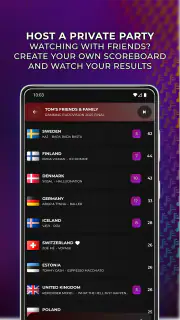 Europarty: Ranking Eurovision screenshot 3