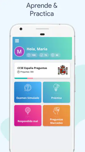 Exame de Nacionalidad Española screenshot 1