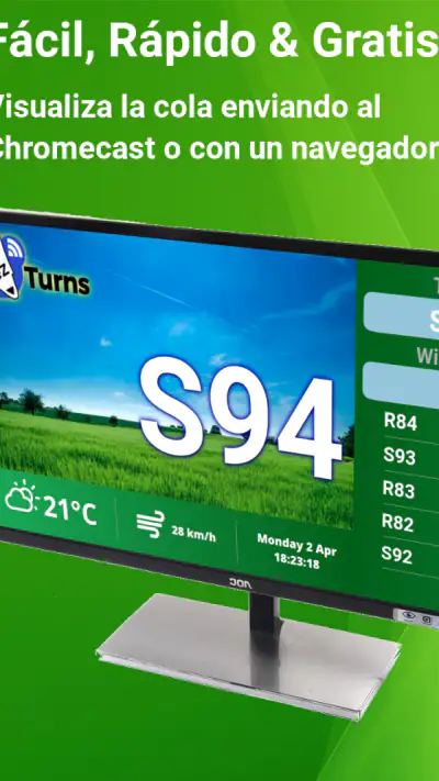 ezTurns Turnero en Pantalla screenshot 1