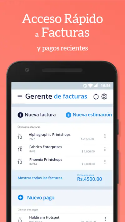 Factura Sencilla screenshot 1