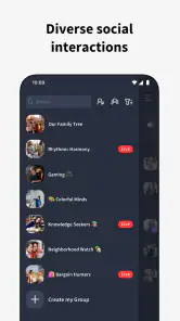 Fambase: Live & Group Chat screenshot