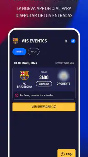 FC Barcelona Tickets screenshot 1