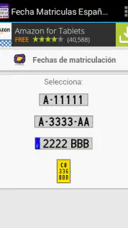 Fecha de Matriculación España screenshot 1