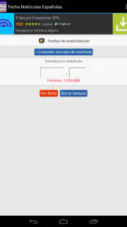 Fecha de Matriculación España screenshot 5