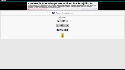Fecha de Matriculación España screenshot 7