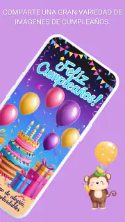 Feliz cumpleaños y buenos días screenshot 8