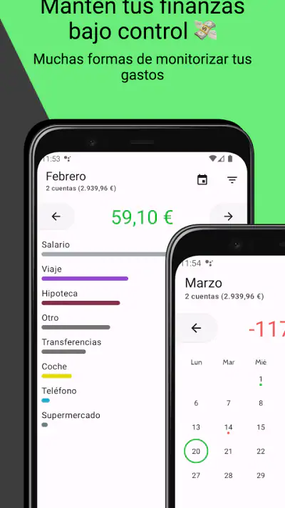Financiator economía y ahorros screenshot 1
