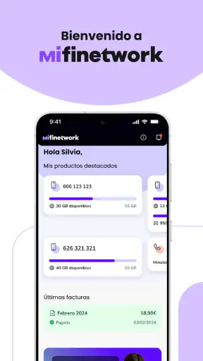Finetwork screenshot 1