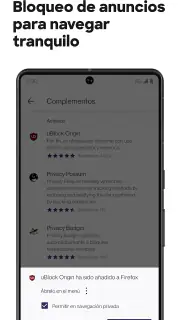 Firefox: navegador privado screenshot 7