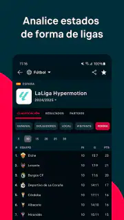 Flashscore: Resultados en vivo screenshot 4