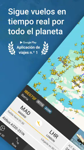 Flightradar24 Flight Tracker screenshot 1