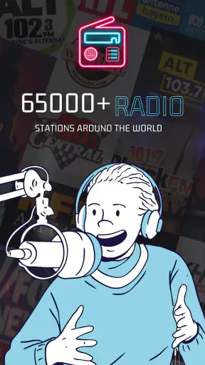FM Radio : AM, FM, Radio Tuner screenshot 1
