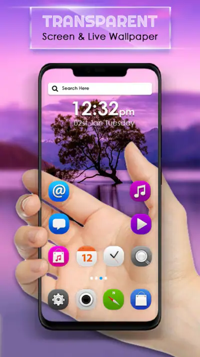 Fondo de pantalla transparente screenshot 1