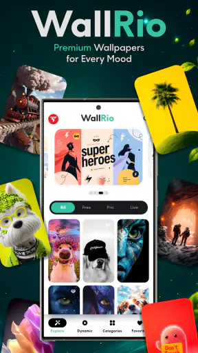 Fondos de pantalla de WallRio screenshot 1
