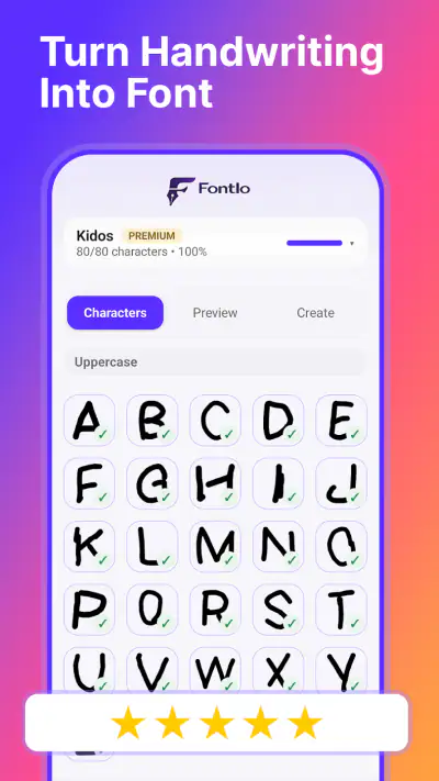 Fontlo screenshot 1