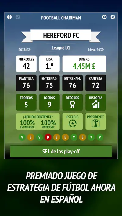 Football Chairman (Presidente) screenshot 1
